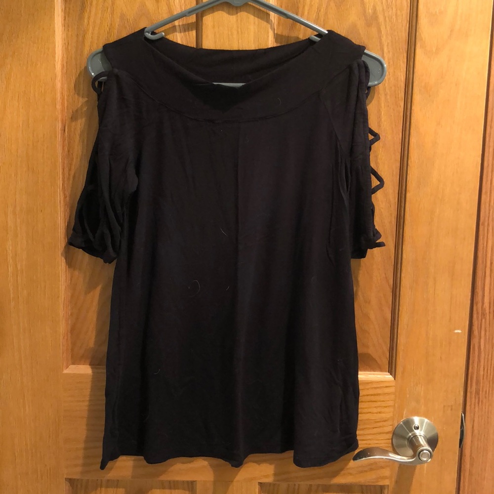 “Long” sleeve shirt.